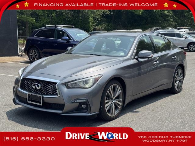Used 2022 Infiniti Q50 in Woodbury, New York | Drive World. Woodbury, New York