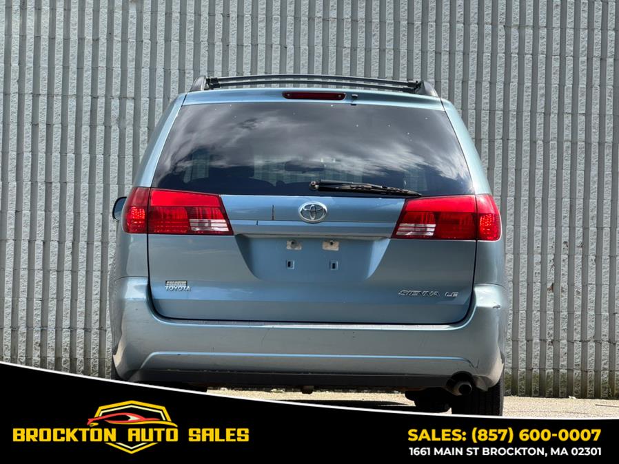 2005 Toyota Sienna 5dr LE FWD 7-Passenger, available for sale in BROCKTON, Massachusetts | Brockton Auto Sales Inc. BROCKTON, Massachusetts 2005 Toyota Sienna 5dr LE FWD 7-Passenger, available for sale in BROCKTON, Massachusetts | Brockton Auto Sales Inc. BROCKTON, Massachusetts