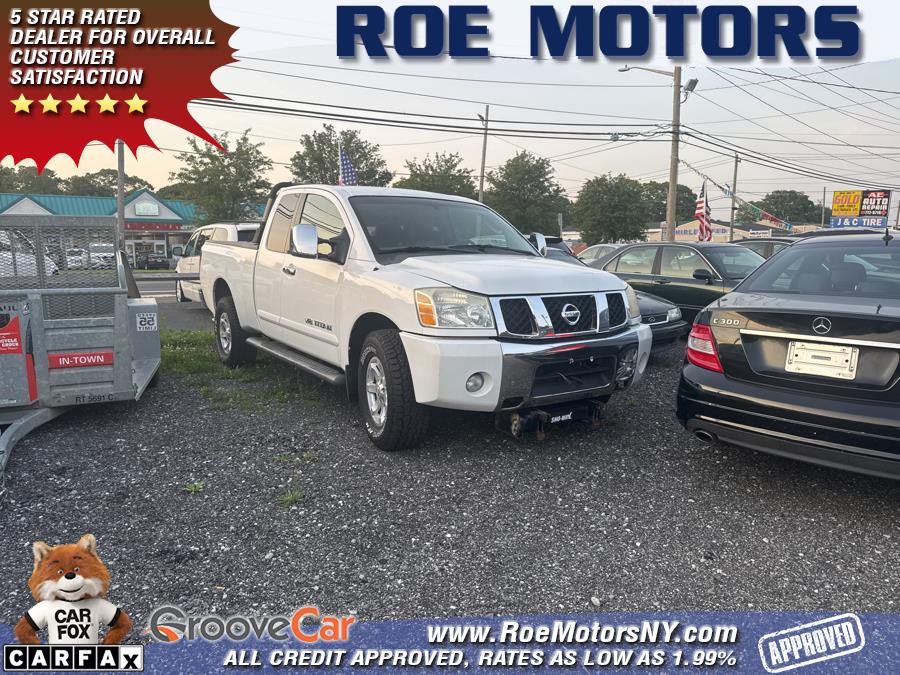 2005 Nissan Titan LE King Cab 4WD, available for sale in Shirley, New York | Roe Motors Ltd. Shirley, New York 2005 Nissan Titan LE King Cab 4WD, available for sale in Shirley, New York | Roe Motors Ltd. Shirley, New York