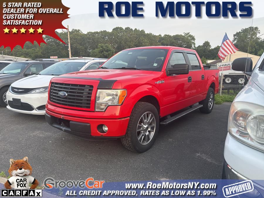 2014 Ford F-150 2WD SuperCrew 145" STX, available for sale in Shirley, New York | Roe Motors Ltd. Shirley, New York 2014 Ford F-150 2WD SuperCrew 145" STX, available for sale in Shirley, New York | Roe Motors Ltd. Shirley, New York