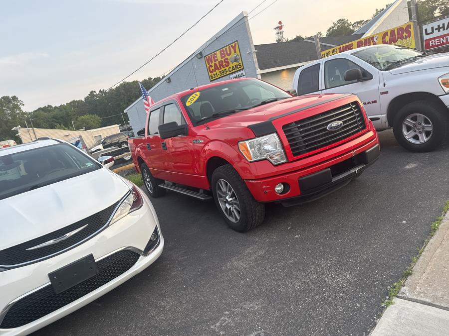 2014 Ford F-150 2WD SuperCrew 145" STX, available for sale in Shirley, New York | Roe Motors Ltd. Shirley, New York 2014 Ford F-150 2WD SuperCrew 145" STX, available for sale in Shirley, New York | Roe Motors Ltd. Shirley, New York