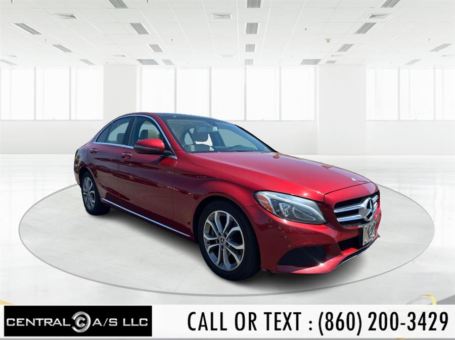 2017 Mercedes-Benz C-Class C 300 4MATIC Sedan with Luxury Pkg, available for sale in East Windsor, Connecticut | Central A/S LLC. East Windsor, Connecticut 2017 Mercedes-Benz C-Class C 300 4MATIC Sedan with Luxury Pkg, available for sale in East Windsor, Connecticut | Central A/S LLC. East Windsor, Connecticut