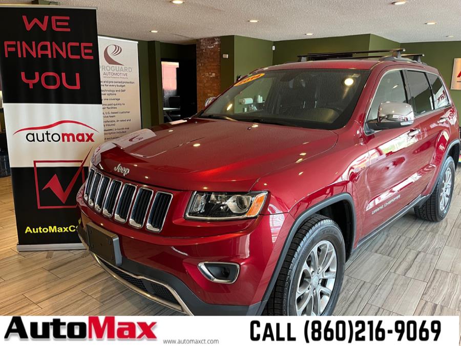 2014 Jeep Grand Cherokee 4WD 4dr Limited, available for sale in West Hartford, Connecticut | AutoMax. West Hartford, Connecticut 2014 Jeep Grand Cherokee 4WD 4dr Limited, available for sale in West Hartford, Connecticut | AutoMax. West Hartford, Connecticut