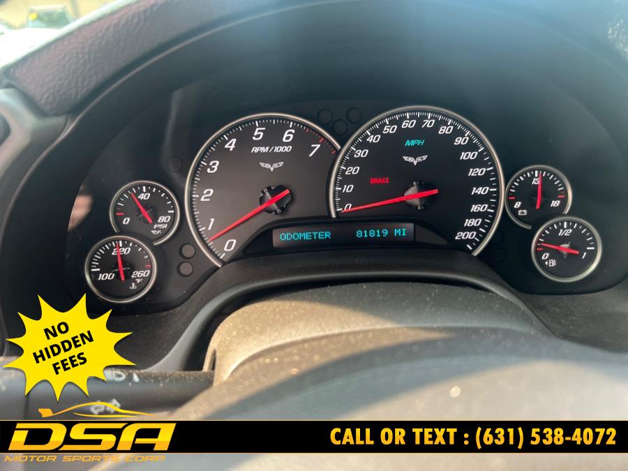 2006 Chevrolet Corvette 2dr Cpe, available for sale in Commack, New York | DSA Motor Sports Corp. Commack, New York 2006 Chevrolet Corvette 2dr Cpe, available for sale in Commack, New York | DSA Motor Sports Corp. Commack, New York