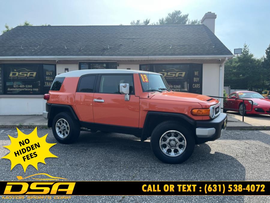 2013 Toyota FJ Cruiser 4WD 4dr Auto (Natl), available for sale in Commack, New York | DSA Motor Sports Corp. Commack, New York 2013 Toyota FJ Cruiser 4WD 4dr Auto (Natl), available for sale in Commack, New York | DSA Motor Sports Corp. Commack, New York