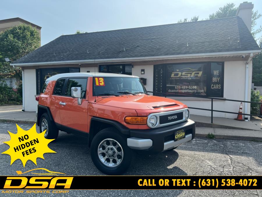2013 Toyota FJ Cruiser 4WD 4dr Auto (Natl), available for sale in Commack, New York | DSA Motor Sports Corp. Commack, New York 2013 Toyota FJ Cruiser 4WD 4dr Auto (Natl), available for sale in Commack, New York | DSA Motor Sports Corp. Commack, New York