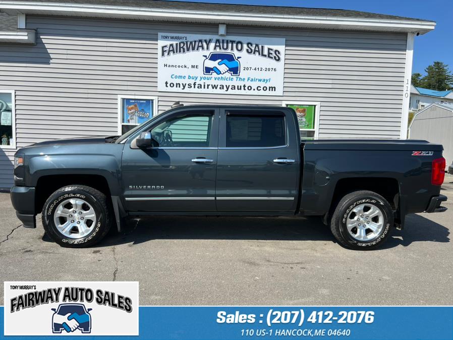 2017 Chevrolet Silverado 1500 Crew Cab LTZ 4WD Crew Cab 143.5" LTZ w/2LZ, available for sale in Hancock, Maine | Fairway Auto Sales. Hancock, Maine 2017 Chevrolet Silverado 1500 Crew Cab LTZ 4WD Crew Cab 143.5" LTZ w/2LZ, available for sale in Hancock, Maine | Fairway Auto Sales. Hancock, Maine