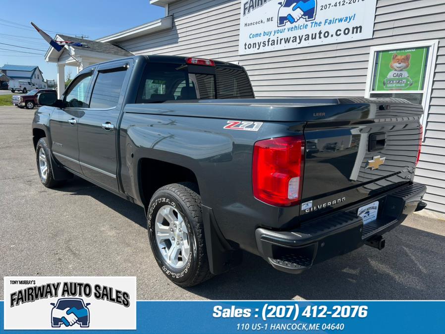 2017 Chevrolet Silverado 1500 Crew Cab LTZ 4WD Crew Cab 143.5" LTZ w/2LZ, available for sale in Hancock, Maine | Fairway Auto Sales. Hancock, Maine 2017 Chevrolet Silverado 1500 Crew Cab LTZ 4WD Crew Cab 143.5" LTZ w/2LZ, available for sale in Hancock, Maine | Fairway Auto Sales. Hancock, Maine