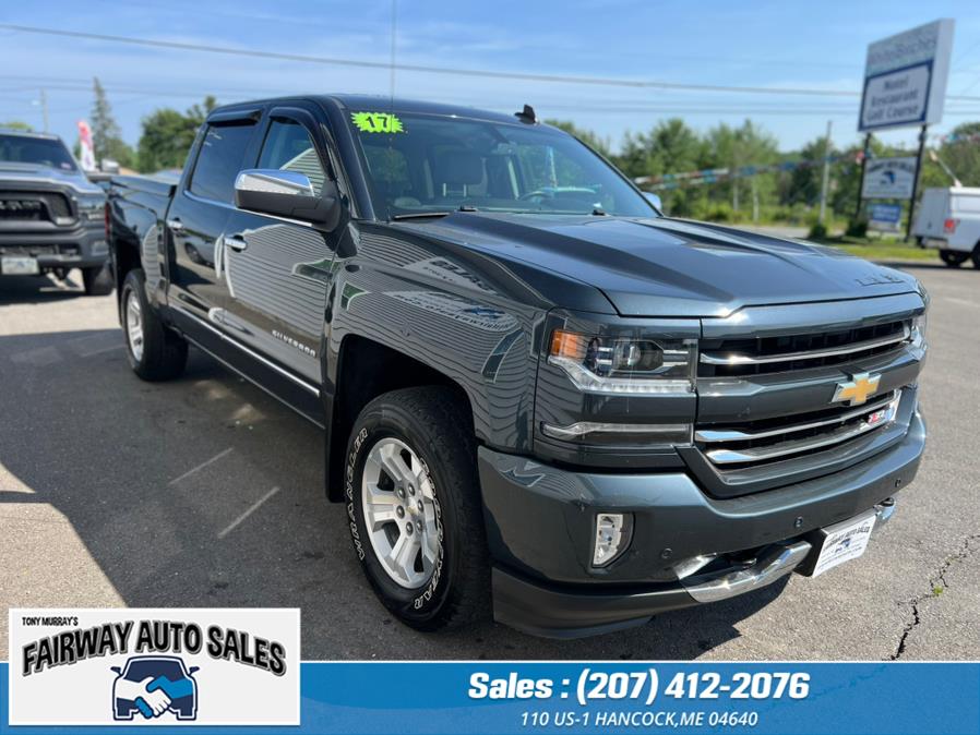 2017 Chevrolet Silverado 1500 Crew Cab LTZ 4WD Crew Cab 143.5" LTZ w/2LZ, available for sale in Hancock, Maine | Fairway Auto Sales. Hancock, Maine 2017 Chevrolet Silverado 1500 Crew Cab LTZ 4WD Crew Cab 143.5" LTZ w/2LZ, available for sale in Hancock, Maine | Fairway Auto Sales. Hancock, Maine
