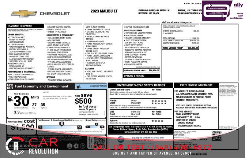 2023 Chevrolet Malibu Sdn 1LT, available for sale in Avenel, New Jersey | Car Revolution. Avenel, New Jersey 2023 Chevrolet Malibu Sdn 1LT, available for sale in Avenel, New Jersey | Car Revolution. Avenel, New Jersey
