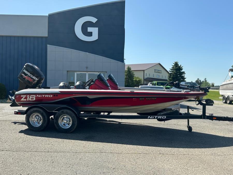 2016 Nitro Z18 Fishing Boat, available for sale in Darien, Wisconsin | Geneva Motor Cars. Darien, Wisconsin 2016 Nitro Z18 Fishing Boat, available for sale in Darien, Wisconsin | Geneva Motor Cars. Darien, Wisconsin