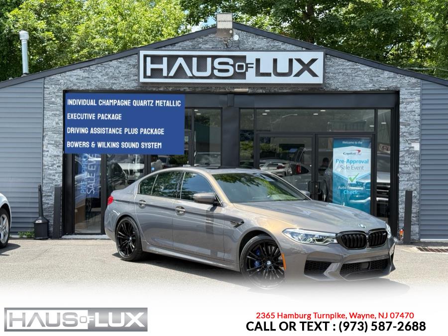 2019 BMW M5 Competition Sedan, available for sale in Wayne, New Jersey | Haus of Lux. Wayne, New Jersey 2019 BMW M5 Competition Sedan, available for sale in Wayne, New Jersey | Haus of Lux. Wayne, New Jersey