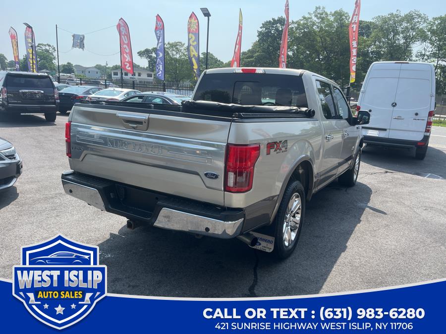 2018 Ford F-150 King Ranch 4WD SuperCrew 5.5'' Box, available for sale in West Islip, New York | West Islip Auto Sales. West Islip, New York 2018 Ford F-150 King Ranch 4WD SuperCrew 5.5'' Box, available for sale in West Islip, New York | West Islip Auto Sales. West Islip, New York