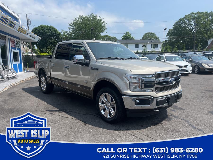 2018 Ford F-150 King Ranch 4WD SuperCrew 5.5'' Box, available for sale in West Islip, New York | West Islip Auto Sales. West Islip, New York 2018 Ford F-150 King Ranch 4WD SuperCrew 5.5'' Box, available for sale in West Islip, New York | West Islip Auto Sales. West Islip, New York