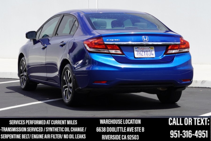 2015 Honda Civic Sedan EX NAVI (ONE OWNER) (BLUETOOTH) SUNROOF) KEYLESS ENTRY (REAR/SIDE CAM), available for sale in Riverside, California | Big Timin Motors LLC. Riverside, California 2015 Honda Civic Sedan EX NAVI (ONE OWNER) (BLUETOOTH) SUNROOF) KEYLESS ENTRY (REAR/SIDE CAM), available for sale in Riverside, California | Big Timin Motors LLC. Riverside, California