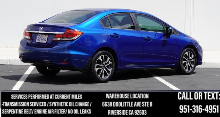 2015 Honda Civic Sedan EX NAVI (ONE OWNER) (BLUETOOTH) SUNROOF) KEYLESS ENTRY (REAR/SIDE CAM), available for sale in Riverside, California | Big Timin Motors LLC. Riverside, California 2015 Honda Civic Sedan EX NAVI (ONE OWNER) (BLUETOOTH) SUNROOF) KEYLESS ENTRY (REAR/SIDE CAM), available for sale in Riverside, California | Big Timin Motors LLC. Riverside, California