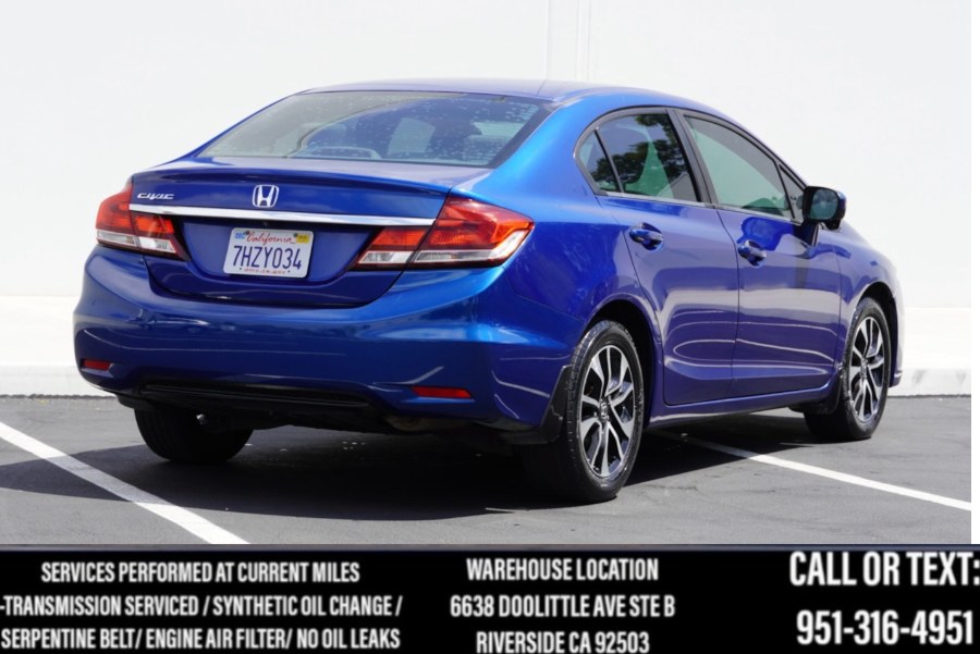 2015 Honda Civic Sedan EX NAVI (ONE OWNER) (BLUETOOTH) SUNROOF) KEYLESS ENTRY (REAR/SIDE CAM), available for sale in Riverside, California | Big Timin Motors LLC. Riverside, California 2015 Honda Civic Sedan EX NAVI (ONE OWNER) (BLUETOOTH) SUNROOF) KEYLESS ENTRY (REAR/SIDE CAM), available for sale in Riverside, California | Big Timin Motors LLC. Riverside, California