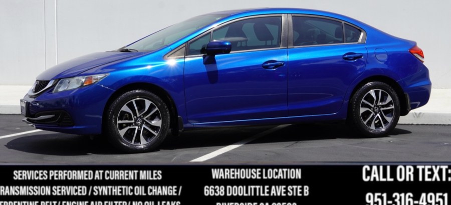 2015 Honda Civic Sedan EX NAVI (ONE OWNER) (BLUETOOTH) SUNROOF) KEYLESS ENTRY (REAR/SIDE CAM), available for sale in Riverside, California | Big Timin Motors LLC. Riverside, California 2015 Honda Civic Sedan EX NAVI (ONE OWNER) (BLUETOOTH) SUNROOF) KEYLESS ENTRY (REAR/SIDE CAM), available for sale in Riverside, California | Big Timin Motors LLC. Riverside, California