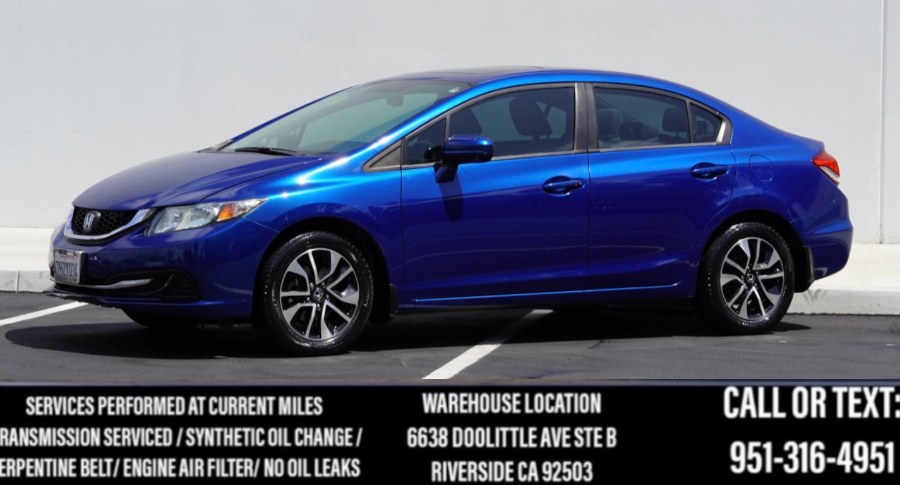 2015 Honda Civic Sedan EX NAVI (ONE OWNER) (BLUETOOTH) SUNROOF) KEYLESS ENTRY (REAR/SIDE CAM), available for sale in Riverside, California | Big Timin Motors LLC. Riverside, California 2015 Honda Civic Sedan EX NAVI (ONE OWNER) (BLUETOOTH) SUNROOF) KEYLESS ENTRY (REAR/SIDE CAM), available for sale in Riverside, California | Big Timin Motors LLC. Riverside, California