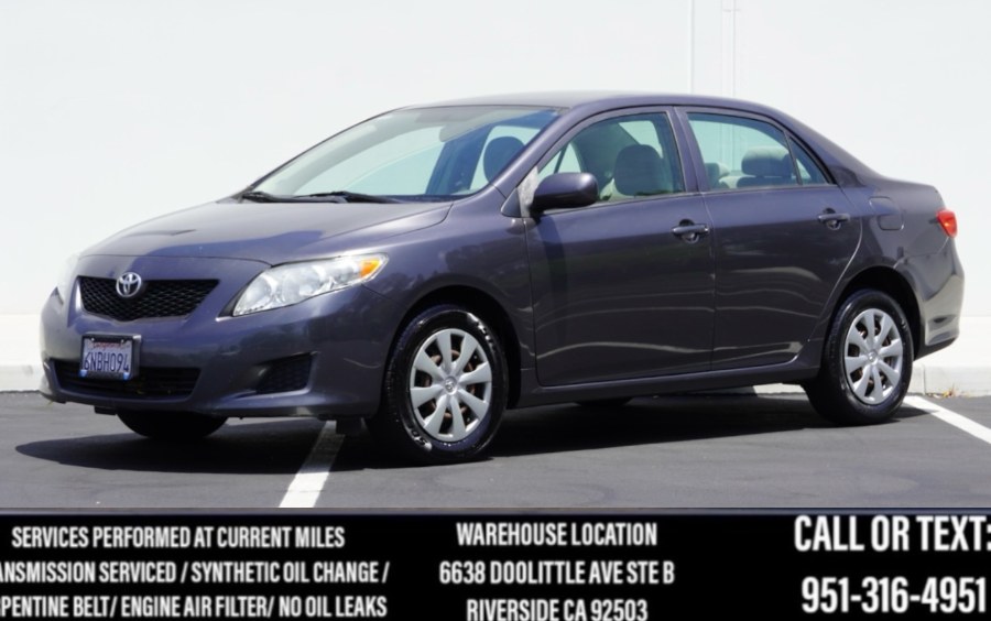 2010 Toyota Corolla LE 4dr Sdn Auto, available for sale in Riverside, California | Big Timin Motors LLC. Riverside, California 2010 Toyota Corolla LE 4dr Sdn Auto, available for sale in Riverside, California | Big Timin Motors LLC. Riverside, California