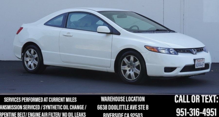 2008 Honda Civic Cpe LX (ONE OWNER) 2dr Auto, available for sale in Riverside, California | Big Timin Motors LLC. Riverside, California 2008 Honda Civic Cpe LX (ONE OWNER) 2dr Auto, available for sale in Riverside, California | Big Timin Motors LLC. Riverside, California