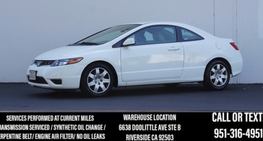 2008 Honda Civic Cpe LX (ONE OWNER) 2dr Auto, available for sale in Riverside, California | Big Timin Motors LLC. Riverside, California 2008 Honda Civic Cpe LX (ONE OWNER) 2dr Auto, available for sale in Riverside, California | Big Timin Motors LLC. Riverside, California
