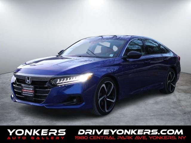 Used 2021 Honda Accord Sedan in Yonkers, New York | Westchester Auto Group. Yonkers, New York