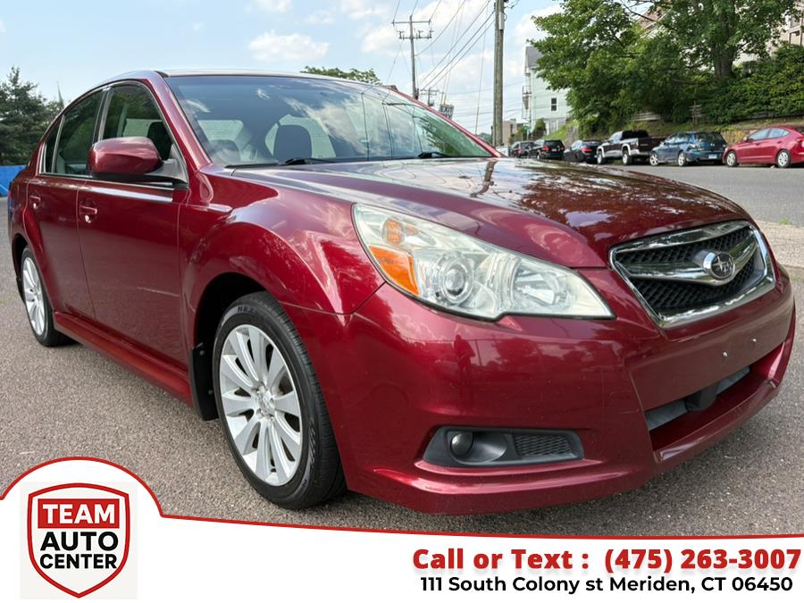 2010 Subaru Legacy 4dr Sdn H4 Auto Limited Pwr Moon, available for sale in Meriden, Connecticut | T E A M Auto Center. Meriden, Connecticut 2010 Subaru Legacy 4dr Sdn H4 Auto Limited Pwr Moon, available for sale in Meriden, Connecticut | T E A M Auto Center. Meriden, Connecticut