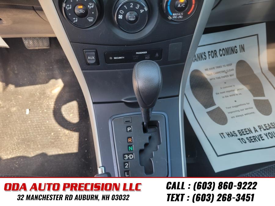 2009 Toyota Corolla 4dr Sdn Auto S (Natl), available for sale in Auburn, New Hampshire | ODA Auto Precision LLC. Auburn, New Hampshire 2009 Toyota Corolla 4dr Sdn Auto S (Natl), available for sale in Auburn, New Hampshire | ODA Auto Precision LLC. Auburn, New Hampshire