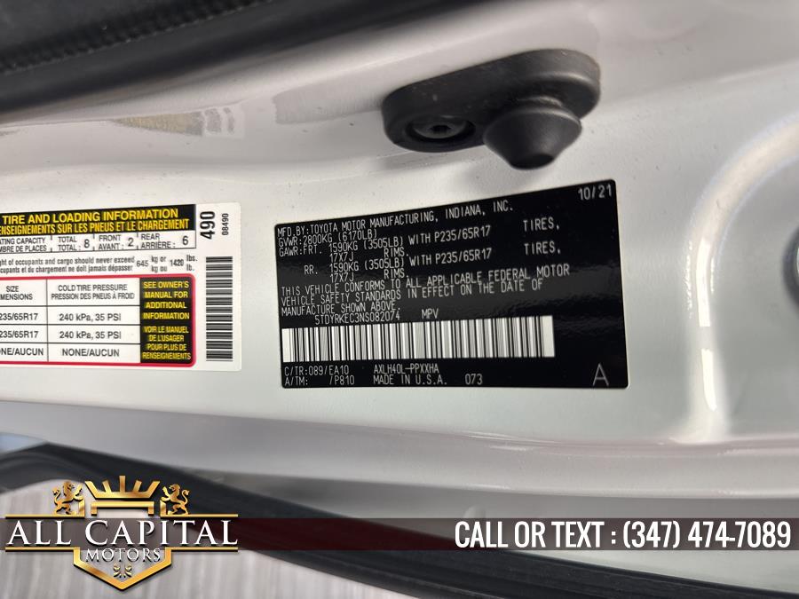 2022 Toyota Sienna XLE FWD 7-Passenger (Natl), available for sale in Brooklyn, New York | All Capital Motors. Brooklyn, New York 2022 Toyota Sienna XLE FWD 7-Passenger (Natl), available for sale in Brooklyn, New York | All Capital Motors. Brooklyn, New York