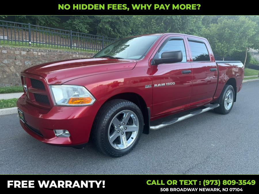2012 Ram 1500 4WD Crew Cab 140.5" tradesman, available for sale in NEWARK, New Jersey | Easy Credit of Jersey. NEWARK, New Jersey