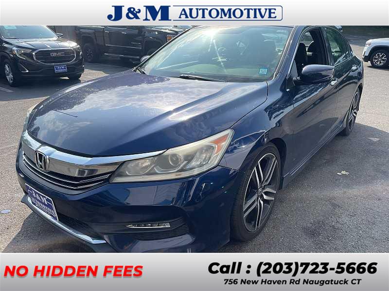 2017 Honda Accord Sport SE, available for sale in Naugatuck, Connecticut | J&M Automotive Sls&Svc LLC. Naugatuck, Connecticut 2017 Honda Accord Sport SE, available for sale in Naugatuck, Connecticut | J&M Automotive Sls&Svc LLC. Naugatuck, Connecticut