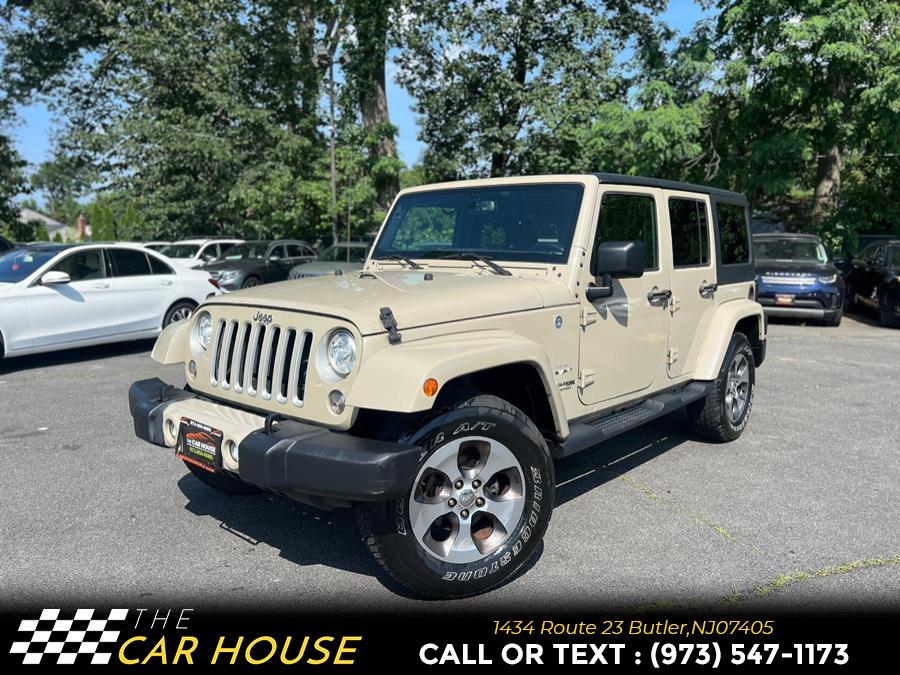 Used 2018 Jeep Wrangler JK Unlimited in Butler, New Jersey | The Car House. Butler, New Jersey