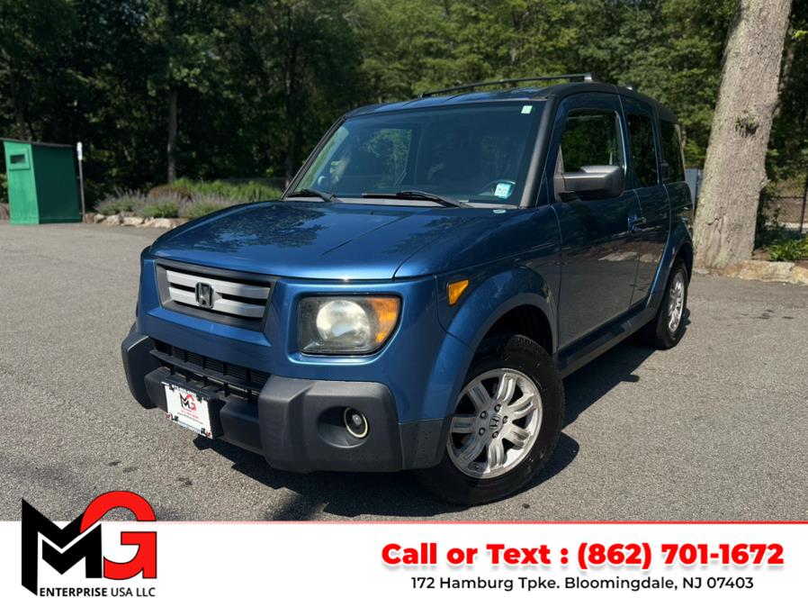 2007 Honda Element 4WD 4dr AT EX, available for sale in Bloomingdale, New Jersey | MG Enterprise USA. Bloomingdale, New Jersey 2007 Honda Element 4WD 4dr AT EX, available for sale in Bloomingdale, New Jersey | MG Enterprise USA. Bloomingdale, New Jersey