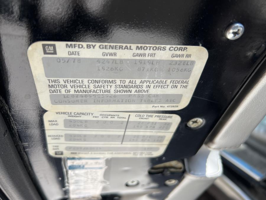 1978 Chevrolet Corvette Pace Car, available for sale in Waterbury, Connecticut | National Auto Brokers, Inc.. Waterbury, Connecticut 1978 Chevrolet Corvette Pace Car, available for sale in Waterbury, Connecticut | National Auto Brokers, Inc.. Waterbury, Connecticut