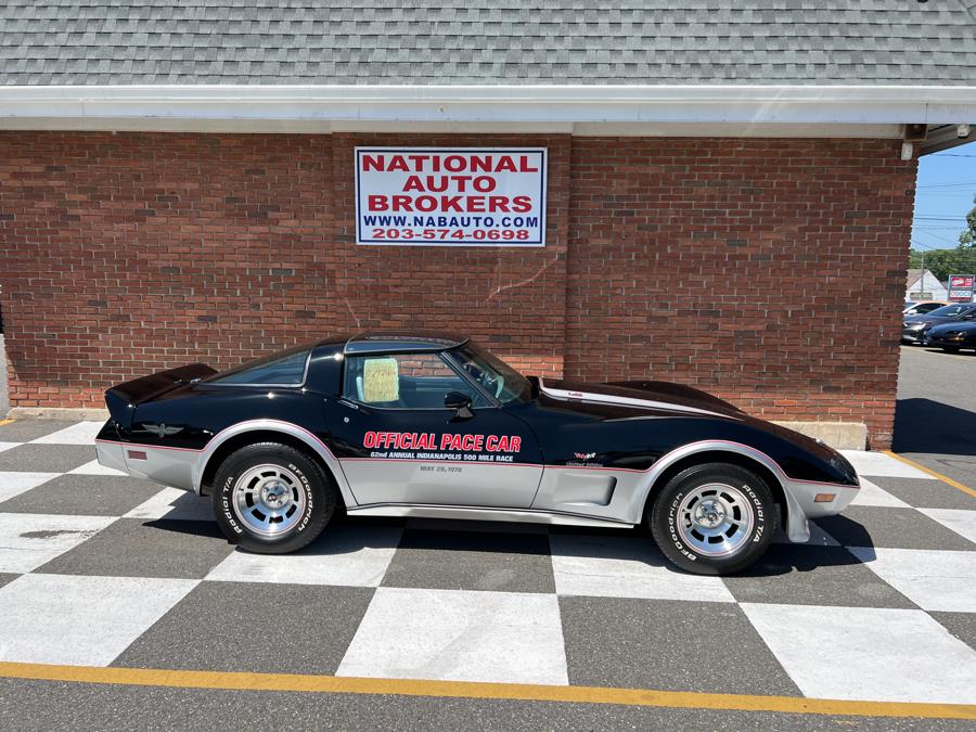 1978 Chevrolet Corvette Pace Car, available for sale in Waterbury, Connecticut | National Auto Brokers, Inc.. Waterbury, Connecticut 1978 Chevrolet Corvette Pace Car, available for sale in Waterbury, Connecticut | National Auto Brokers, Inc.. Waterbury, Connecticut