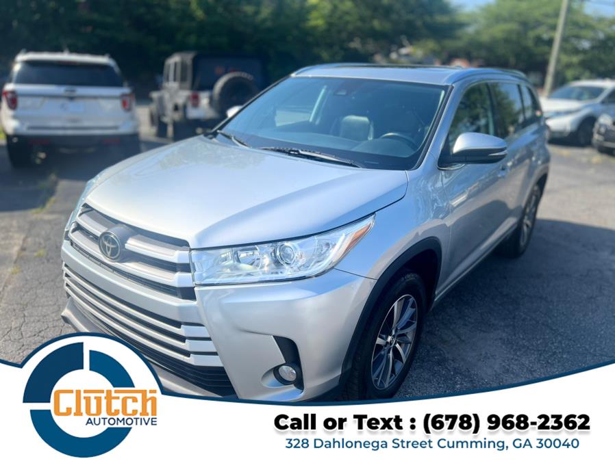 2018 Toyota Highlander XLE V6 FWD (Natl), available for sale in Cumming, Georgia | Clutch Automotive. Cumming, Georgia 2018 Toyota Highlander XLE V6 FWD (Natl), available for sale in Cumming, Georgia | Clutch Automotive. Cumming, Georgia