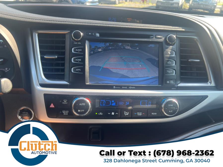 2018 Toyota Highlander XLE V6 FWD (Natl), available for sale in Cumming, Georgia | Clutch Automotive. Cumming, Georgia 2018 Toyota Highlander XLE V6 FWD (Natl), available for sale in Cumming, Georgia | Clutch Automotive. Cumming, Georgia