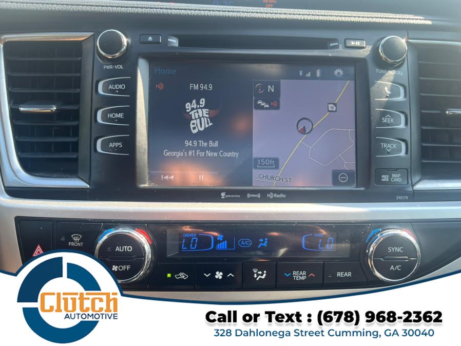 2018 Toyota Highlander XLE V6 FWD (Natl), available for sale in Cumming, Georgia | Clutch Automotive. Cumming, Georgia 2018 Toyota Highlander XLE V6 FWD (Natl), available for sale in Cumming, Georgia | Clutch Automotive. Cumming, Georgia