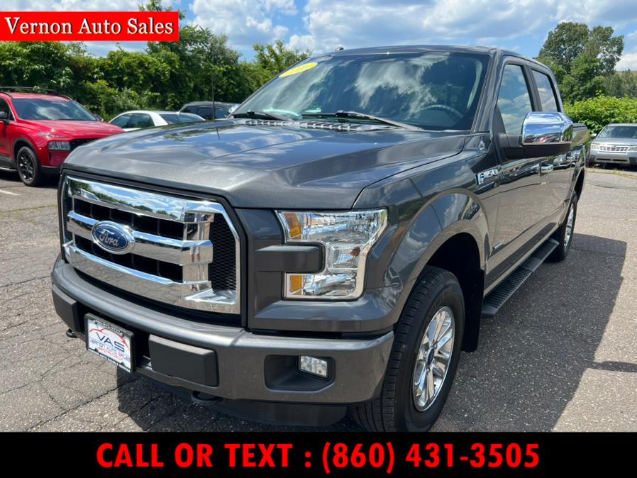 2016 Ford F-150 4WD SuperCrew 145" XLT, available for sale in Manchester, Connecticut | Vernon Auto Sale & Service. Manchester, Connecticut 2016 Ford F-150 4WD SuperCrew 145" XLT, available for sale in Manchester, Connecticut | Vernon Auto Sale & Service. Manchester, Connecticut