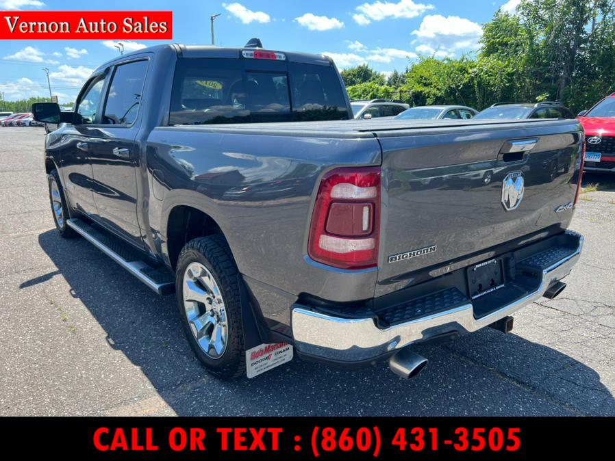 2019 Ram 1500 Big Horn 4x4 Crew Cab 5''7" Box, available for sale in Manchester, Connecticut | Vernon Auto Sale & Service. Manchester, Connecticut 2019 Ram 1500 Big Horn 4x4 Crew Cab 5''7" Box, available for sale in Manchester, Connecticut | Vernon Auto Sale & Service. Manchester, Connecticut