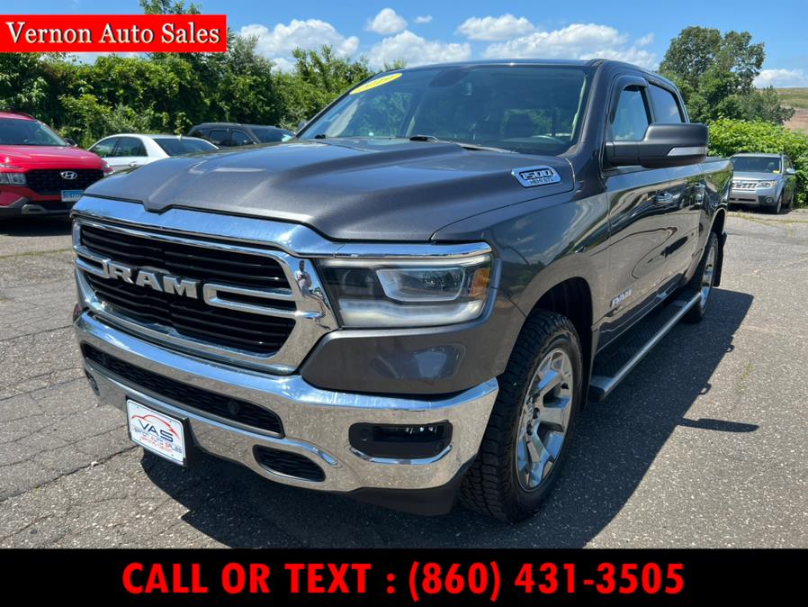 2019 Ram 1500 Big Horn 4x4 Crew Cab 5''7" Box, available for sale in Manchester, Connecticut | Vernon Auto Sale & Service. Manchester, Connecticut 2019 Ram 1500 Big Horn 4x4 Crew Cab 5''7" Box, available for sale in Manchester, Connecticut | Vernon Auto Sale & Service. Manchester, Connecticut