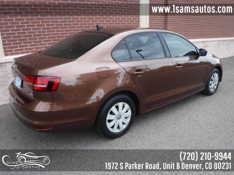 2016 Volkswagen Jetta Sedan 4dr Auto 1.4T S w/Technology, available for sale in Denver, Colorado | Sam's Automotive. Denver, Colorado 2016 Volkswagen Jetta Sedan 4dr Auto 1.4T S w/Technology, available for sale in Denver, Colorado | Sam's Automotive. Denver, Colorado
