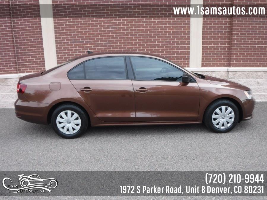 2016 Volkswagen Jetta Sedan 4dr Auto 1.4T S w/Technology, available for sale in Denver, Colorado | Sam's Automotive. Denver, Colorado 2016 Volkswagen Jetta Sedan 4dr Auto 1.4T S w/Technology, available for sale in Denver, Colorado | Sam's Automotive. Denver, Colorado