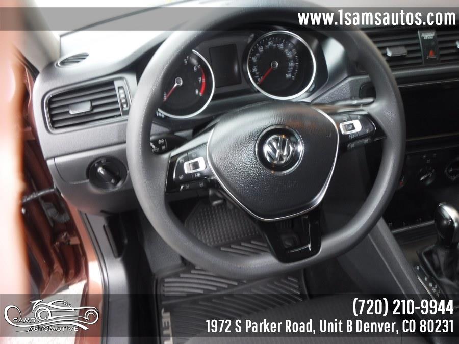 2016 Volkswagen Jetta Sedan 4dr Auto 1.4T S w/Technology, available for sale in Denver, Colorado | Sam's Automotive. Denver, Colorado 2016 Volkswagen Jetta Sedan 4dr Auto 1.4T S w/Technology, available for sale in Denver, Colorado | Sam's Automotive. Denver, Colorado
