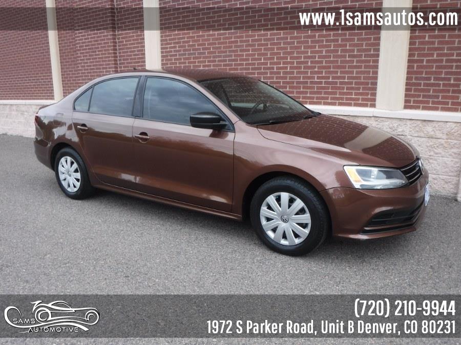 2016 Volkswagen Jetta Sedan 4dr Auto 1.4T S w/Technology, available for sale in Denver, Colorado | Sam's Automotive. Denver, Colorado 2016 Volkswagen Jetta Sedan 4dr Auto 1.4T S w/Technology, available for sale in Denver, Colorado | Sam's Automotive. Denver, Colorado
