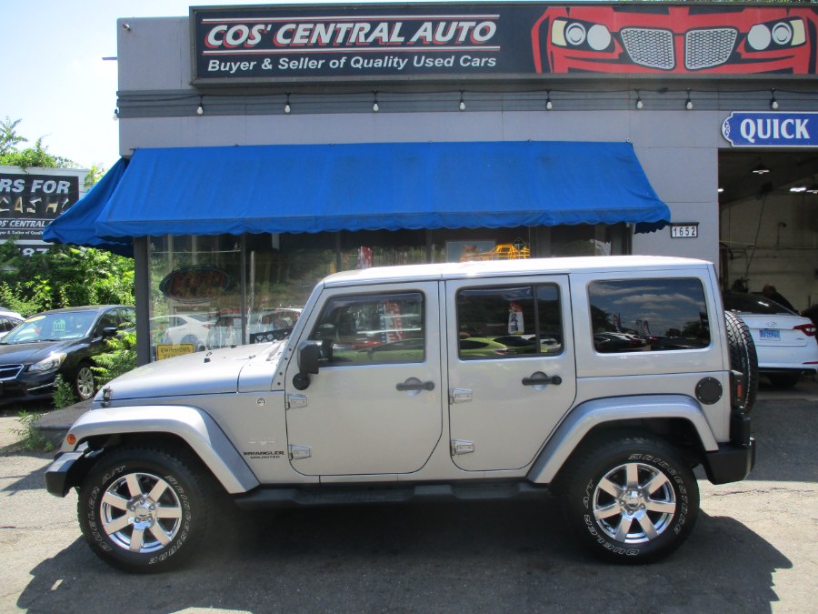 2013 Jeep Wrangler Unlimited 4WD 4dr Sahara, available for sale in Meriden, Connecticut | Cos Central Auto. Meriden, Connecticut 2013 Jeep Wrangler Unlimited 4WD 4dr Sahara, available for sale in Meriden, Connecticut | Cos Central Auto. Meriden, Connecticut