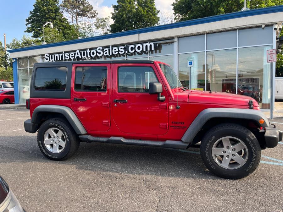 2014 Jeep Wrangler Unlimited 4WD 4dr Sport, available for sale in Rosedale, New York | Sunrise Auto Sales. Rosedale, New York 2014 Jeep Wrangler Unlimited 4WD 4dr Sport, available for sale in Rosedale, New York | Sunrise Auto Sales. Rosedale, New York