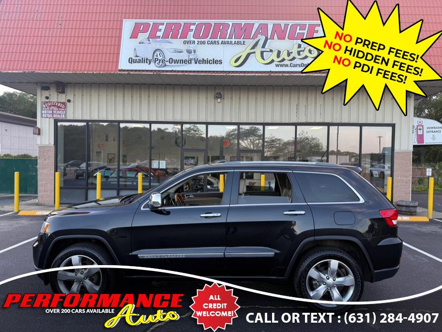 2012 Jeep Grand Cherokee 4WD 4dr Overland, available for sale in Bohemia, New York | Performance Auto Inc. Bohemia, New York 2012 Jeep Grand Cherokee 4WD 4dr Overland, available for sale in Bohemia, New York | Performance Auto Inc. Bohemia, New York