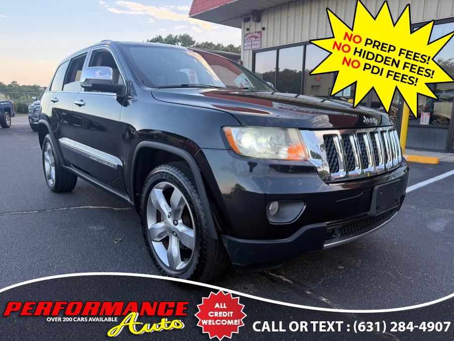2012 Jeep Grand Cherokee 4WD 4dr Overland, available for sale in Bohemia, New York | Performance Auto Inc. Bohemia, New York 2012 Jeep Grand Cherokee 4WD 4dr Overland, available for sale in Bohemia, New York | Performance Auto Inc. Bohemia, New York